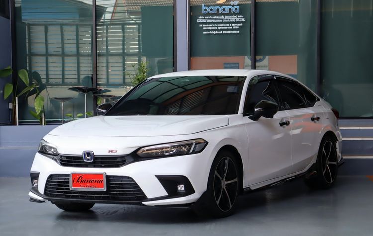 รถ Honda Civic 2.0 eHEV RS สี ขาว