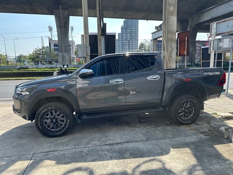 Toyota Hilux Revo 2021 Double Cab 2.4 Mid Prerunner Pickup ดีเซล ไม่ติดแก๊ส เกียร์อัตโนมัติ เทา รูปที่ 4