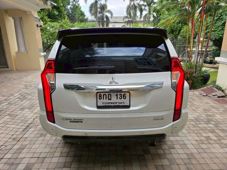 Mitsubishi Pajero Sport 2018 2.4 GT Premium Utility-car ดีเซล ไม่ติดแก๊ส เกียร์อัตโนมัติ ขาว รูปที่ 4