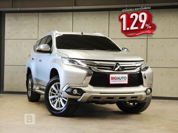 รถ Mitsubishi Pajero Sport 2.4 GT สี บรอนซ์เงิน
