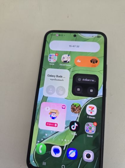 Samsung A54 5G เครื่องใช้เองมือเดียวออกศูนย์ไทย ไม่เคยซ่อม แรม8 รอม128GB แบตเยอะ5000แอมป์
โครตอึดอยู่ได้ทั้งวัน