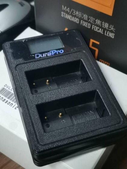 🔊ขายแท่นชาร์จแบตฯคู่ DuraPro DMW-BLC12 สำหรับกล้อง Panasonic Lumix มือสอง