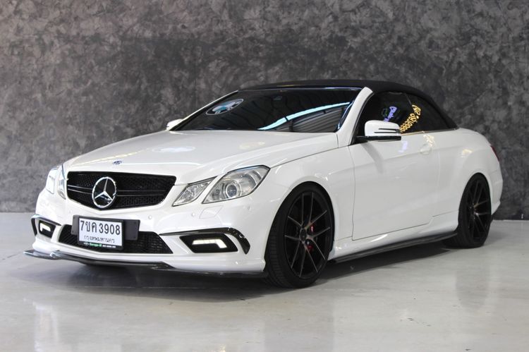 รถ Mercedes-Benz E-Class W212 สี ขาว