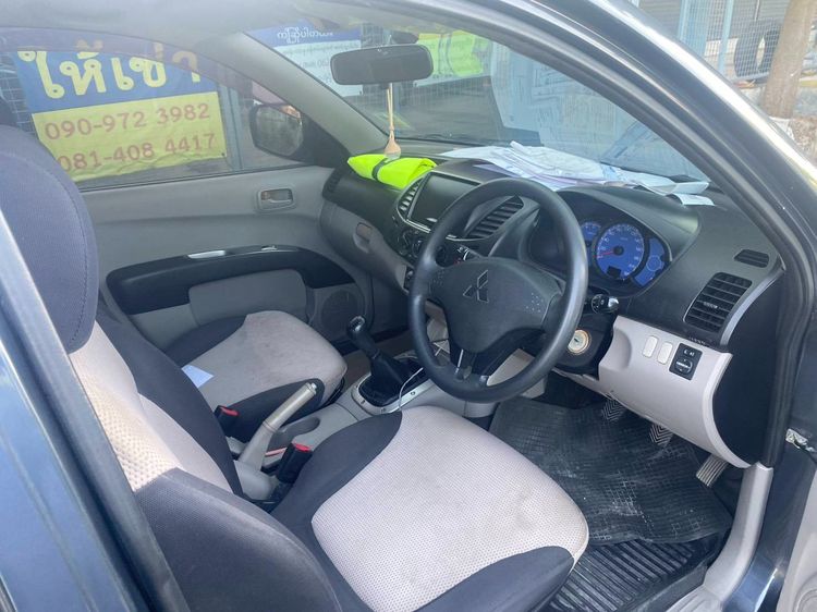 Mitsubishi Triton 2008 2.5 GL Pickup ดีเซล ไม่ติดแก๊ส เกียร์ธรรมดา เทา รูปที่ 3