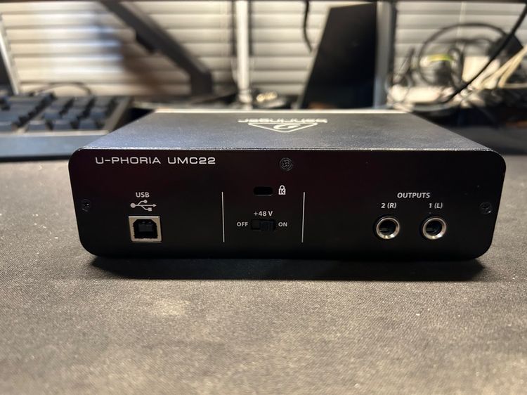 Behringer Uphoria Umc22 Audio Interface รูปที่ 3