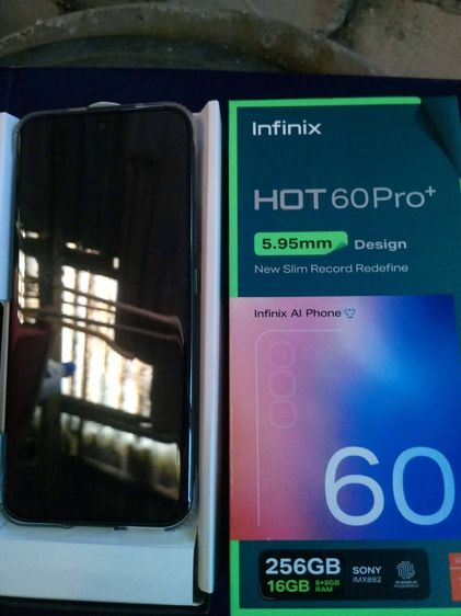 infinite hot 60pro plus สภาพเครื่อง 99เปอร์เซ๊น มีประกันศูนย์ 1 ปีเต็ม เครื่องซื้อไม่ได้ 2 วัน รูปที่ 2