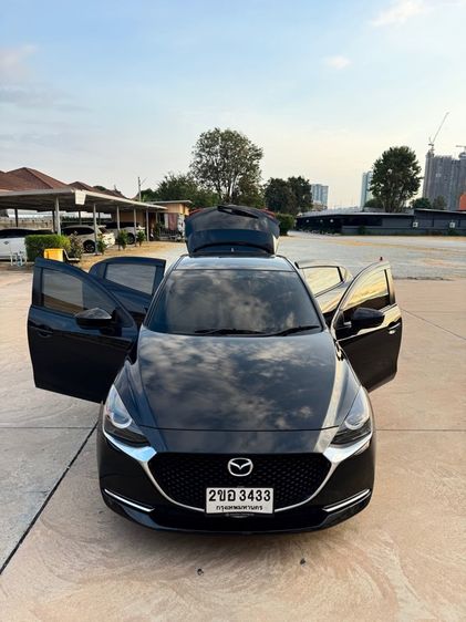 Mazda Mazda 2 2022 1.3 Sports Sedan เบนซิน ไม่ติดแก๊ส เกียร์อัตโนมัติ ดำ รูปที่ 4