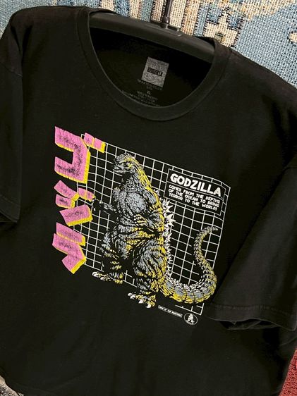 เสื้อการ์ตูนวินเทจGodzilla size รูปที่ 3