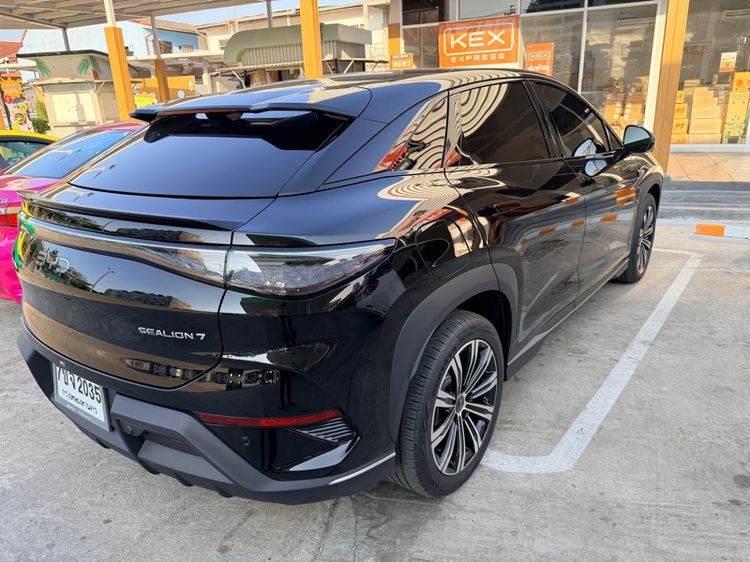 BYD Sealion 7 2025 Premium Sedan ไฟฟ้า ไม่ติดแก๊ส เกียร์อัตโนมัติ ดำ รูปที่ 2