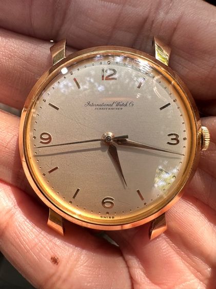 IWC Schaffhausen International Watch Co. ตัวเรือนทอง 18k รูปที่ 2