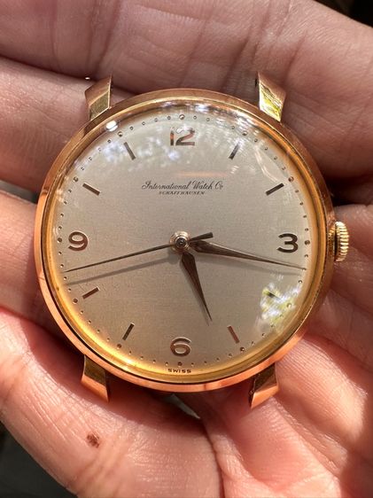IWC Schaffhausen International Watch Co. ตัวเรือนทอง 18k