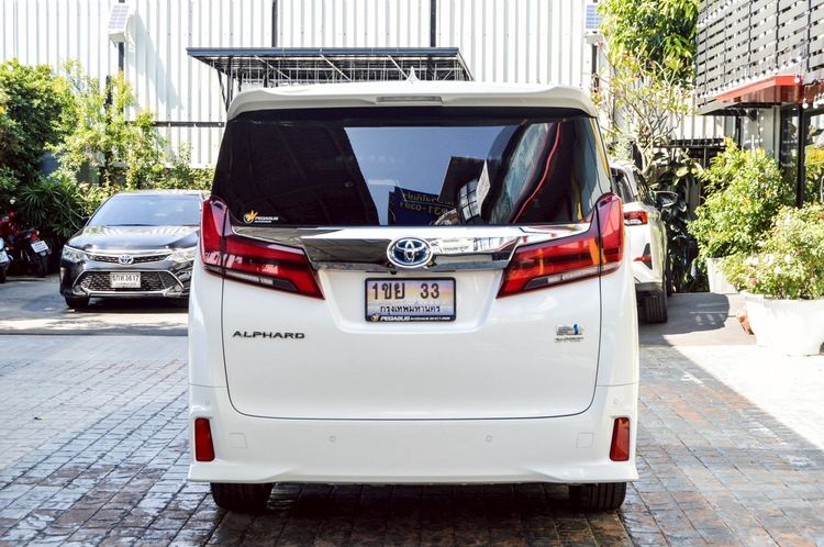 Toyota Alphard 2023 2.5 Hybrid SR C-Package E-Four 4WD Utility-car ไฮบริด ไม่ติดแก๊ส เกียร์อัตโนมัติ ขาว รูปที่ 4