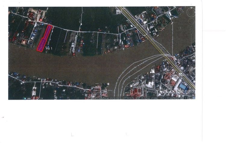 ที่ดินติดแม่นํ้าเจ้าพระยา