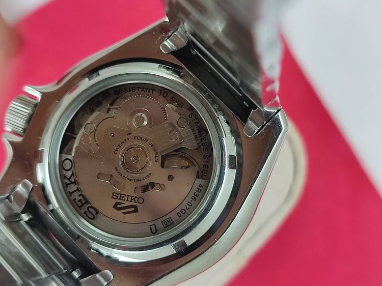 SEIKO NEW 5 SPORT  รุ่น SRPD61K1 น้องHluk เขียวเหนี่ยวทรัพย์ รูปที่ 12