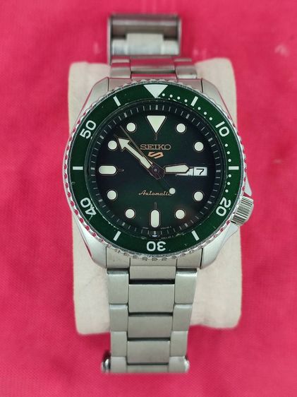 SEIKO NEW 5 SPORT  รุ่น SRPD61K1 น้องHluk เขียวเหนี่ยวทรัพย์ รูปที่ 2