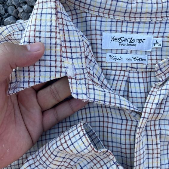 Vintage Ysl Shirt รูปที่ 7