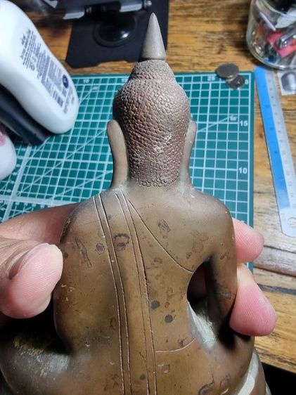 พระบูชาหลวงพ่อโสธรปี 09 ขนาดหน้าตัก 5 นิ้ว สวยดินไทยเดิมๆ รูปที่ 9