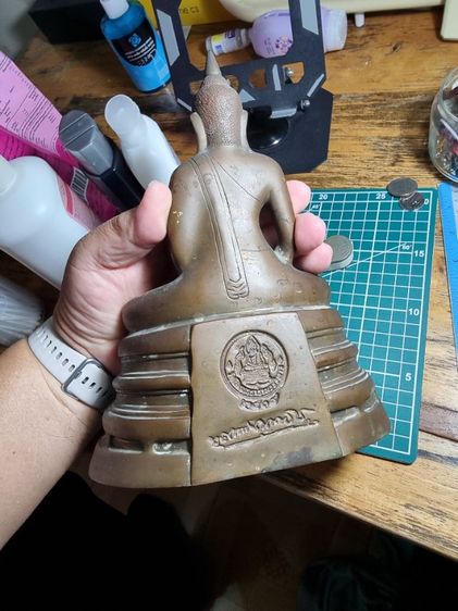 พระบูชาหลวงพ่อโสธรปี 09 ขนาดหน้าตัก 5 นิ้ว สวยดินไทยเดิมๆ รูปที่ 2