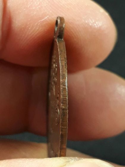 เหรียญหลวงปู่ทอง วัดราชโยธา กรุงเทพฯ รุ่นแรก พิมพ์หน้าลอย ปี2477 เนื้อทองแดง รูปที่ 4