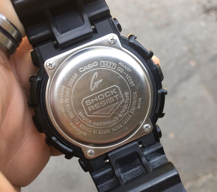 GD-120BT สภาพดี กรอบสายแท้ไม่เดิมมีร่องรอยการใช้งานมาบ้าง ตะขอใหม่ กระจกมีรอย1ขีดบางๆ ระบบปกติ รูปที่ 4