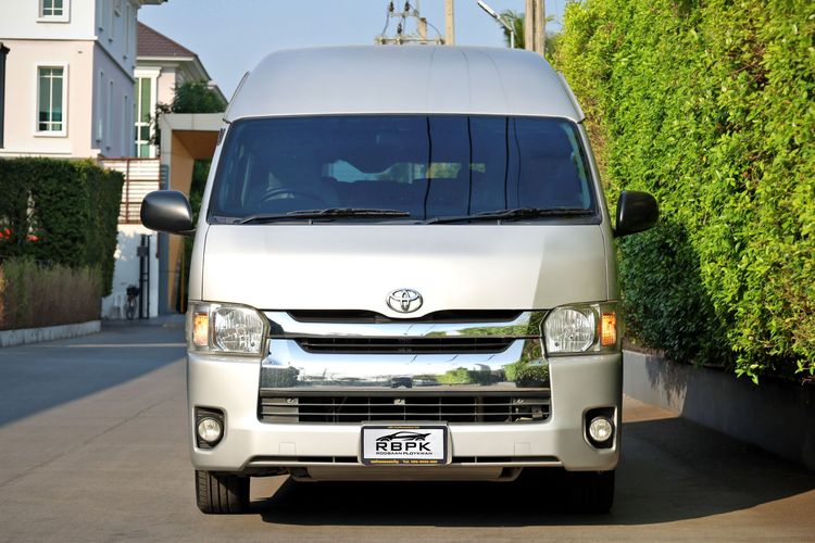 Toyota Commuter 2019 3.0 Van ดีเซล ไม่ติดแก๊ส เกียร์อัตโนมัติ เทา รูปที่ 3