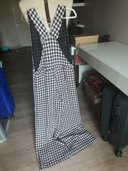 Lyn Around Jumpsuit L ลายสก๊อต รูปที่ 6