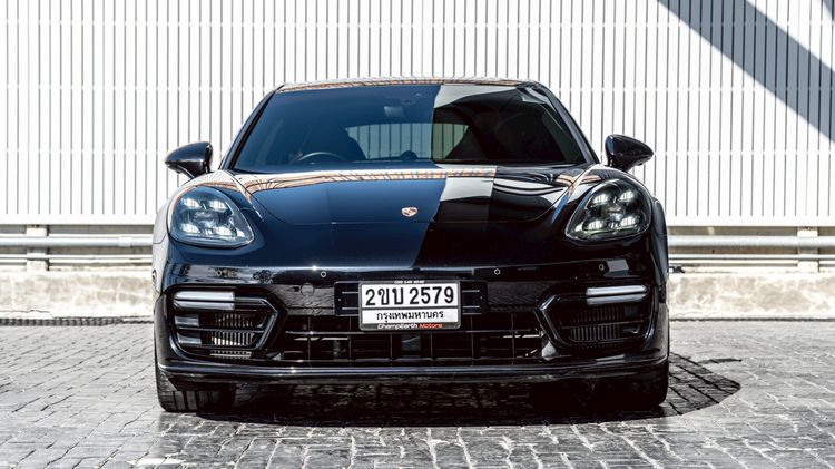 Porsche Panamera 2021 2.9 4 E-Hybrid 4WD Sedan ปลั๊กอินไฮบริด (PHEV) ไม่ติดแก๊ส เกียร์อัตโนมัติ ดำ รูปที่ 2