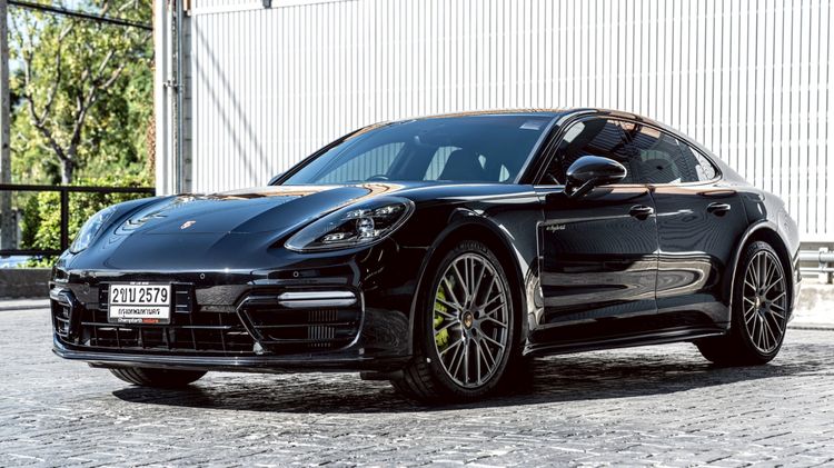 Porsche Panamera 2021 2.9 4 E-Hybrid 4WD Sedan ปลั๊กอินไฮบริด (PHEV) ไม่ติดแก๊ส เกียร์อัตโนมัติ ดำ รูปที่ 3