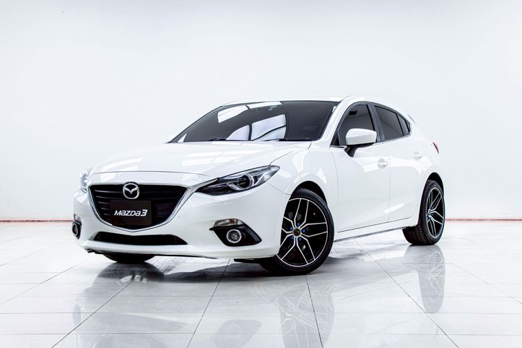 Mazda Mazda3 2014 2.0 S Sports Sedan เบนซิน ไม่ติดแก๊ส เกียร์อัตโนมัติ ขาว รูปที่ 4