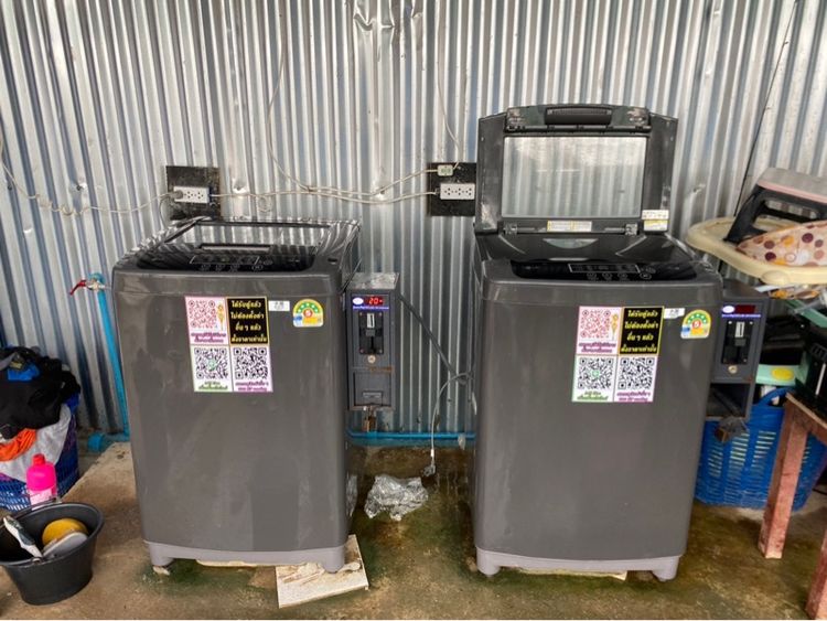 เครื่องซักผ้าหยอดเหรียญ LG.ขนาด10กก.