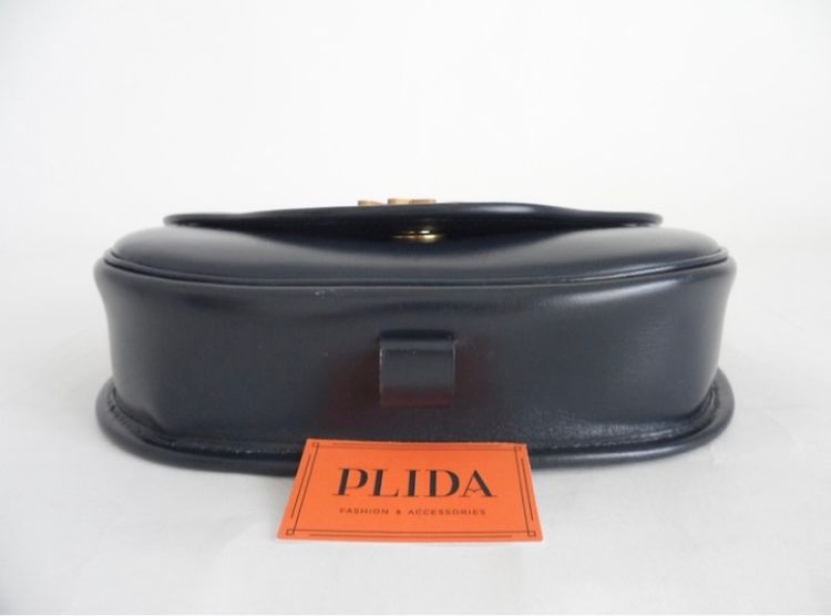 HERMES Navy Handbag 2Way Shoulder  รูปที่ 4