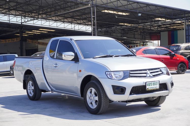 Mitsubishi Triton 2008 2.5 GLX Pickup ดีเซล ไม่ติดแก๊ส เกียร์ธรรมดา เทา รูปที่ 3