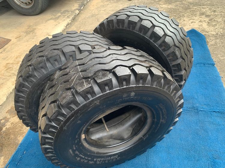 ยางตัน รถ forklift รุ่น elecsaver dunlop tire ขนาด 23 x 9 -10 ยางปี 2001 รูปที่ 3
