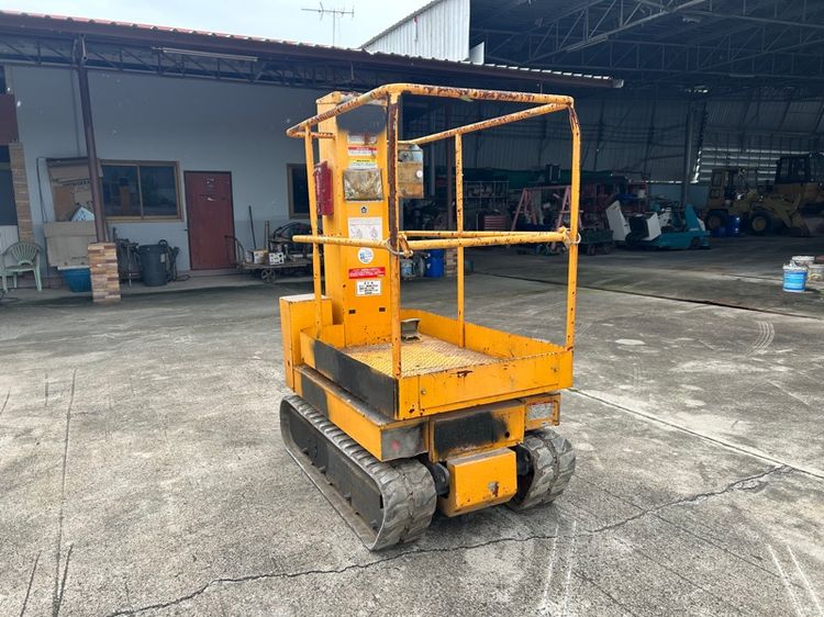 รถกระเช้าไฟฟ้าเสาเดี่ยว แทร็กยาง S-MAC ความสูง 3.8 เมตร รถเก่านอก รูปที่ 4