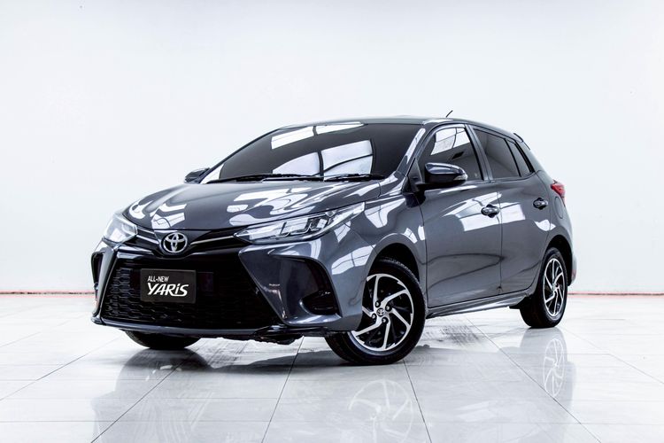 Toyota Yaris 2021 1.2 Sport Sedan เบนซิน ไม่ติดแก๊ส เกียร์อัตโนมัติ เทา รูปที่ 4