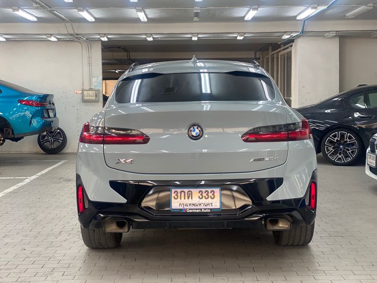 BMW X4 2024 2.0 xDrive20d M Sport 4WD Utility-car ดีเซล ไม่ติดแก๊ส เกียร์อัตโนมัติ เทา รูปที่ 4