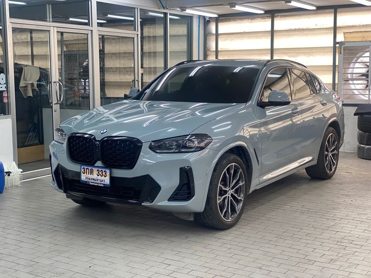 BMW X4 2024 2.0 xDrive20d M Sport 4WD Utility-car ดีเซล ไม่ติดแก๊ส เกียร์อัตโนมัติ เทา รูปที่ 2