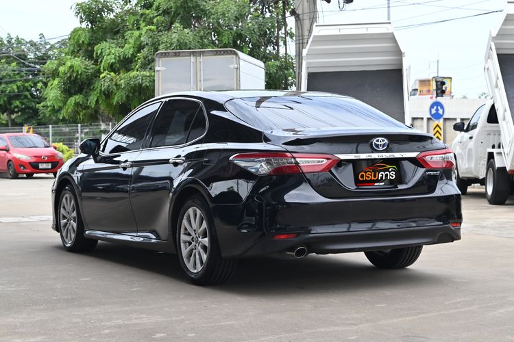 Toyota Camry 2019 2.5 Hybrid Sedan ไฮบริด ไม่ติดแก๊ส เกียร์อัตโนมัติ ดำ รูปที่ 3