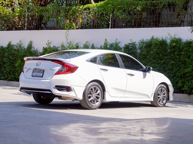 Honda Civic 2019 1.8 EL i-VTEC Sedan เบนซิน ไม่ติดแก๊ส เกียร์อัตโนมัติ ขาว รูปที่ 4