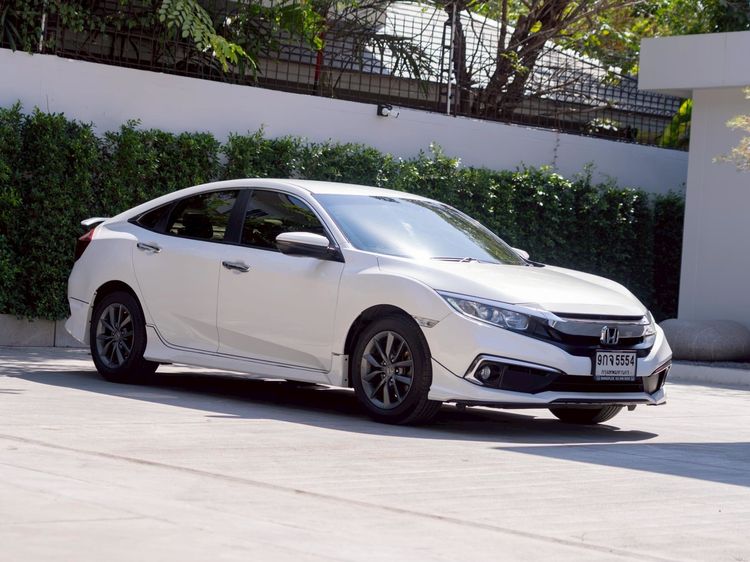 รถ Honda Civic 1.8 EL i-VTEC สี ขาว