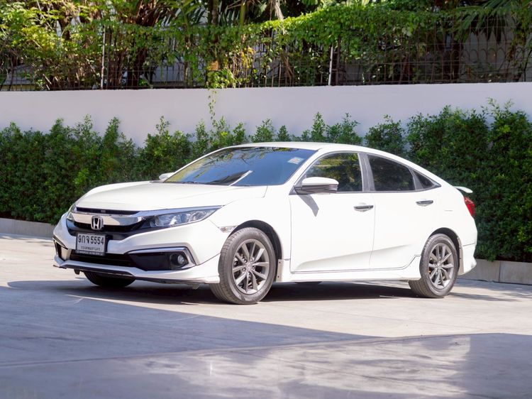 Honda Civic 2019 1.8 EL i-VTEC Sedan เบนซิน ไม่ติดแก๊ส เกียร์อัตโนมัติ ขาว รูปที่ 3