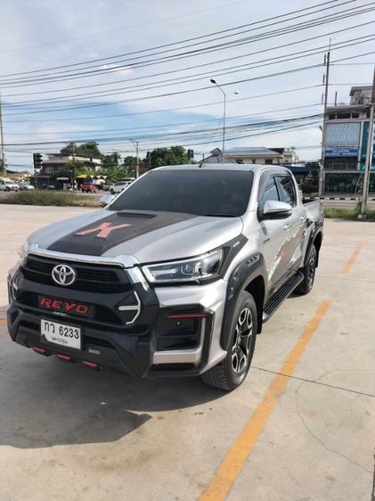 Toyota Hilux Revo 2022 2.4 Prerunner Mid Pickup ดีเซล ไม่ติดแก๊ส เกียร์อัตโนมัติ บรอนซ์เงิน รูปที่ 3