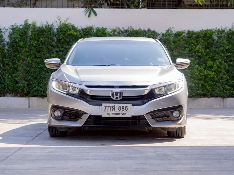 Honda Civic 2018 1.8 EL i-VTEC Sedan เบนซิน ไม่ติดแก๊ส เกียร์อัตโนมัติ เงิน รูปที่ 2