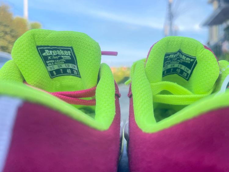 ++Rare Item++ Breaker Sneaker SBPro x Paradox Size40 Shocking Pink ใหม่จัดๆ สวยจัด รูปที่ 14