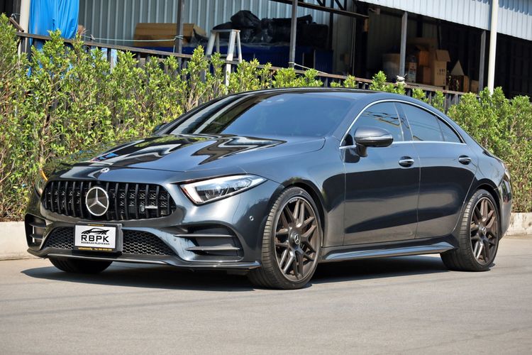 รถ Mercedes-Benz CLS-Class CLS300 สี เทา