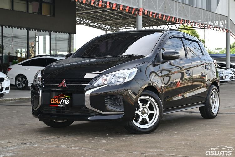 รถ Mitsubishi Mirage 1.2 ACTIVE สี ดำ