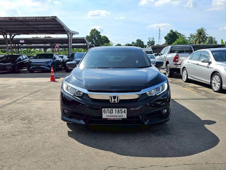 Honda Civic 2017 1.8 EL i-VTEC Sedan เบนซิน ไม่ติดแก๊ส เกียร์อัตโนมัติ ดำ รูปที่ 3