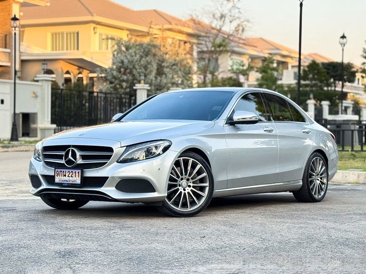 รถ Mercedes-Benz C-Class C350 สี เทา