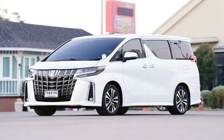 Toyota Alphard 2020 2.5 S C-Package Sedan เบนซิน เกียร์อัตโนมัติ ขาว รูปที่ 2