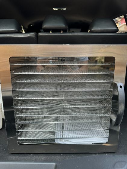 อุปกรณ์เบเกอรี่ เครื่องอบลมร้อน เครื่องอบผลไม้ ความจุ 12ชั้น 1000w ยังไม่เคยใช้งาน
